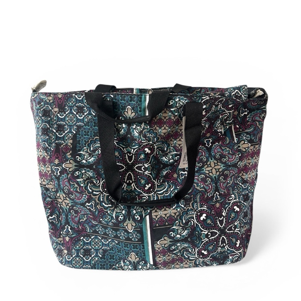Soft Surroundings Multicolor Travel Tote Bag NEW!